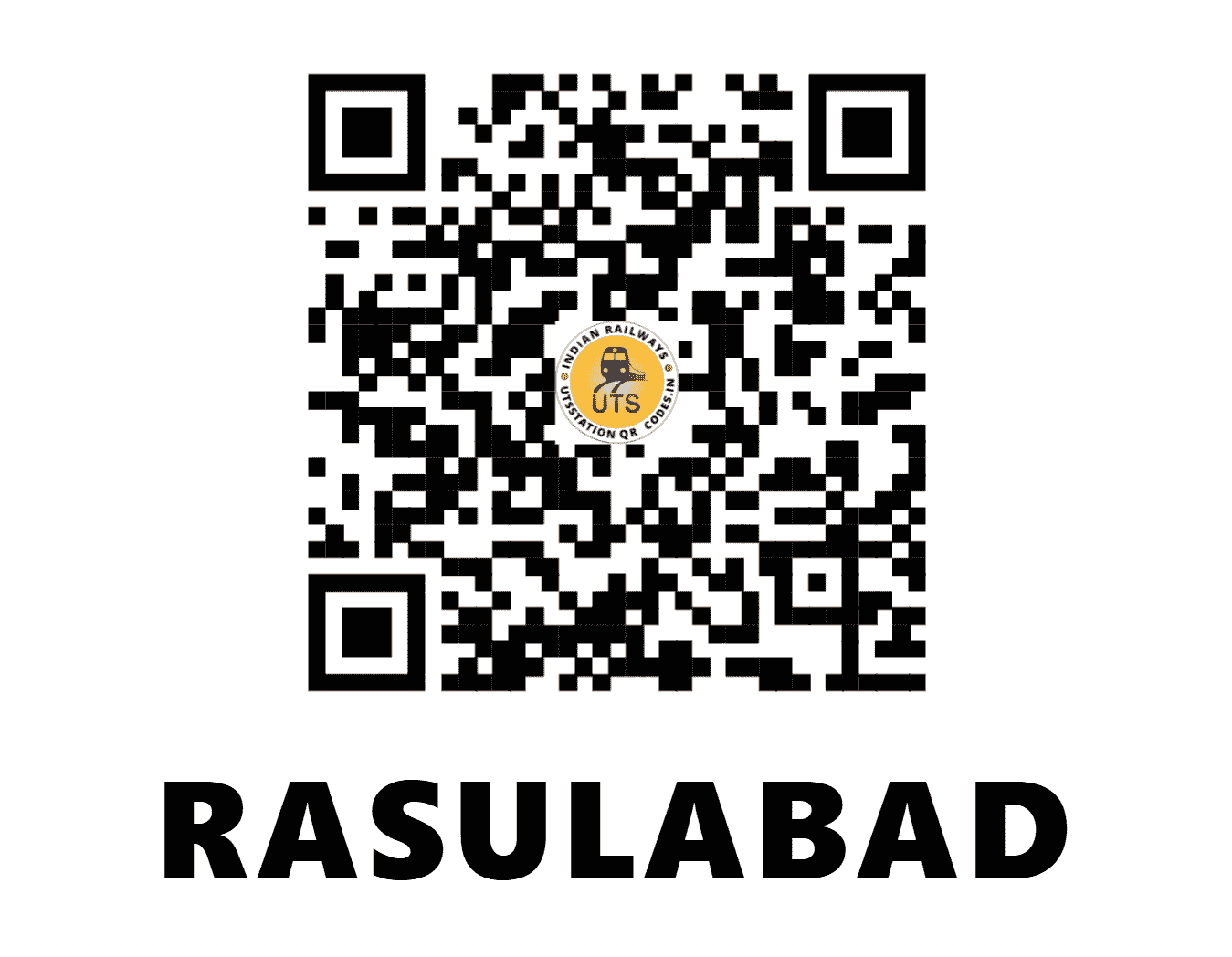 UTS QR Code for RASULABAD - RUB - NC (UTTAR PRADESH)
